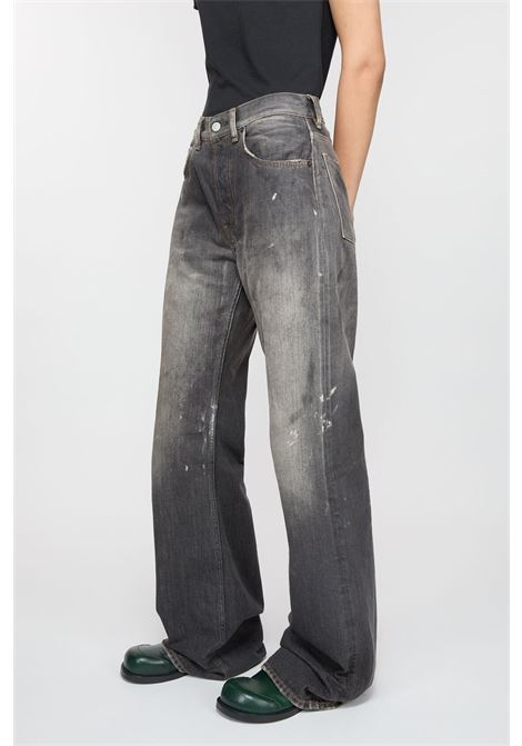 regular fit jeans 2021f unisex black ACNE STUDIOS | A00513900